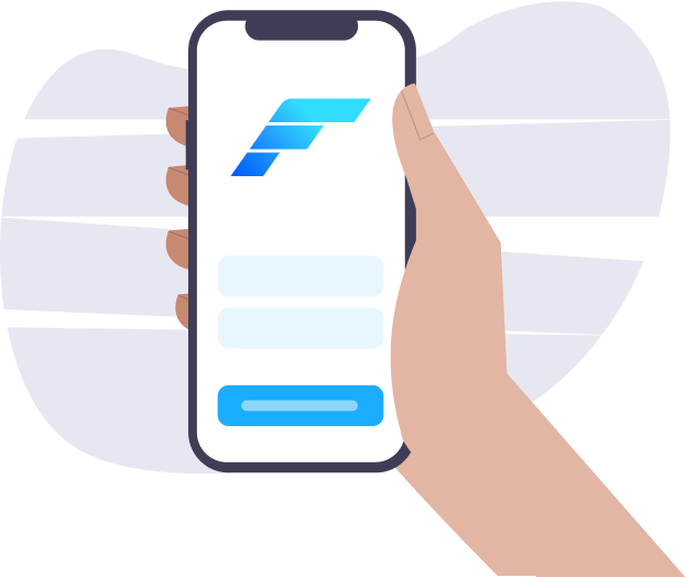 The FillnDrive app on a phone
